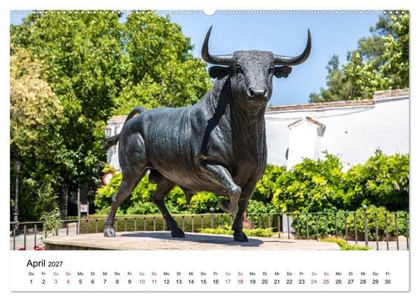 Produktbild: Andalusien - die Wiege vieler spanischer Traditione (Wandkalender 2027 DIN A2 quer), CALVENDO Monatskalender