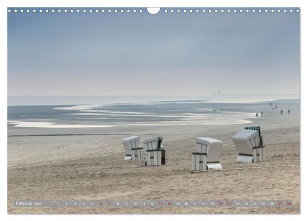 Produktbild: Ostfriesische Inseln (Wandkalender 2027 DIN A3 quer), CALVENDO Monatskalender