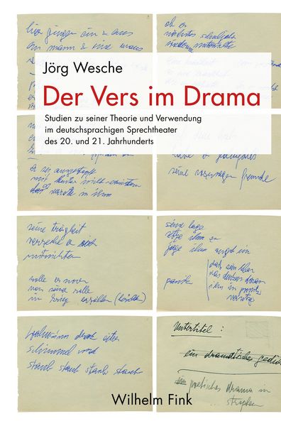 Produktbild: Der Vers im Drama