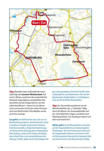 Die 44 schönsten Wochenend-Radtouren in Deutschland mit GPS-Tracks