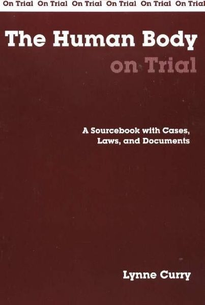 Produktbild: Curry, L: The Human Body on Trial