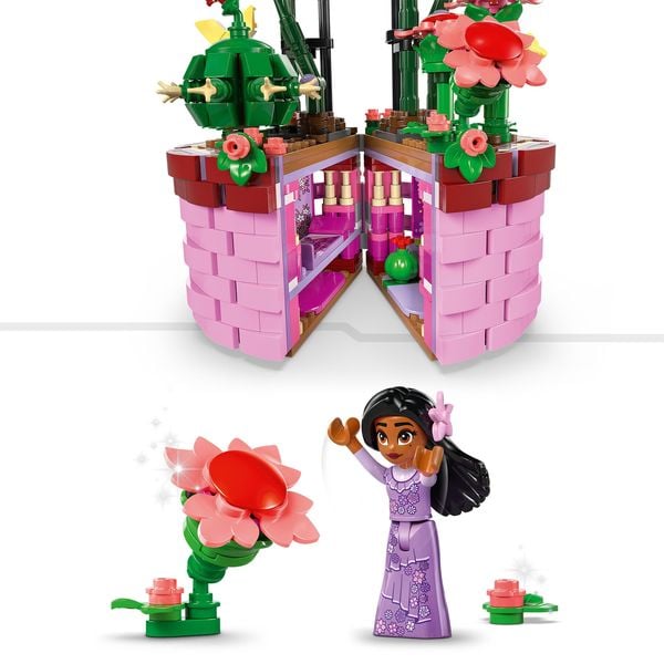 Produktbild: LEGO ǀ Disney 43237 Encanto Isabelas Blumentopf, Set mit baubarer Spielzeug-Blume