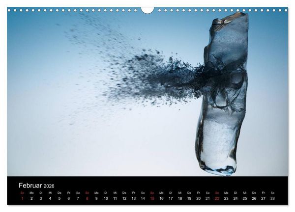 Produktbild: Ballistik Highspeed Fotos (Wandkalender 2026 DIN A3 quer), CALVENDO Monatskalender
