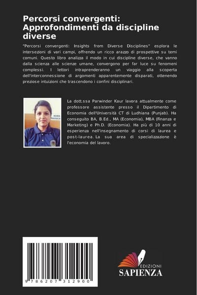 Produktbild: Percorsi convergenti: Approfondimenti da discipline diverse