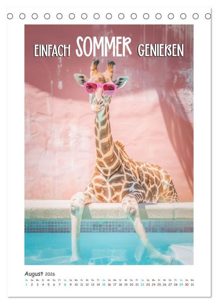 Produktbild: Lach Dich fit ! (Tischkalender 2026 DIN A5 hoch), CALVENDO Monatskalender