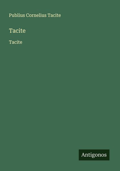 Produktbild: Tacite