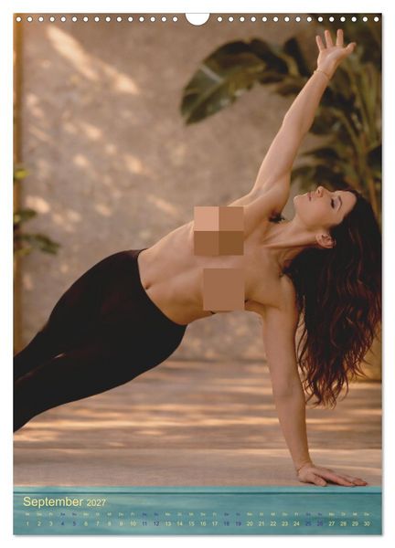 Produktbild: Sinnliches Yoga (Wandkalender 2027 DIN A3 hoch), CALVENDO Monatskalender
