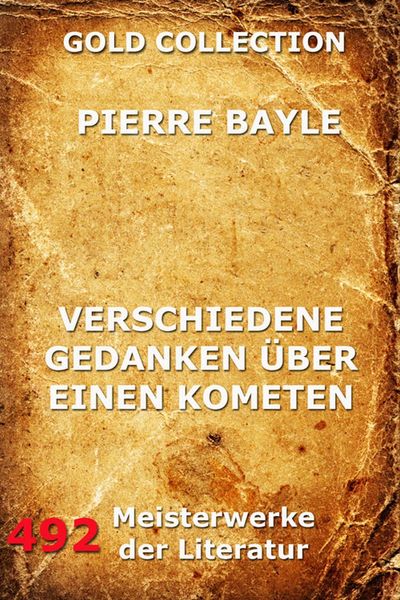 Produktbild: Verschiedene Gedanken &uuml;ber einen Kometen