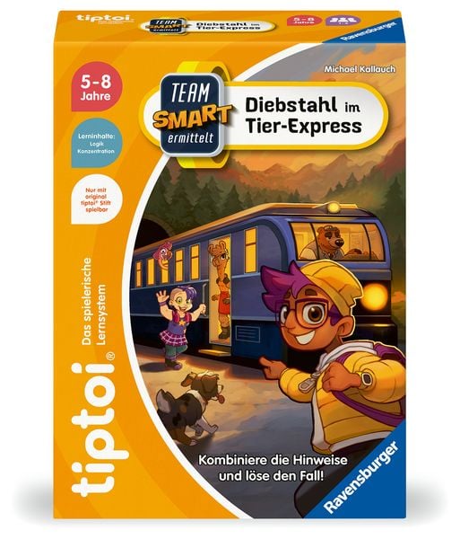 Produktbild: Tiptoi® Team SMART ermittelt Diebstahl im Tier-Express