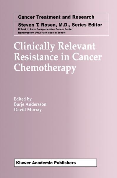 Produktbild: Clinically Relevant Resistance in Cancer Chemotherapy