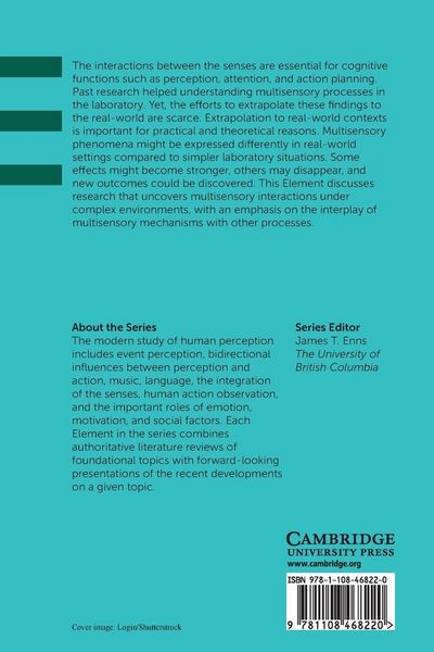 Produktbild: Multisensory Interactions in the Real World