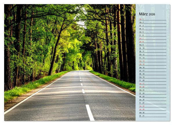 Produktbild: Friedliche Einsamkeit: Natur in ihrer stillen Pracht (Wandkalender 2026 DIN A4 quer), CALVENDO Monatskalender