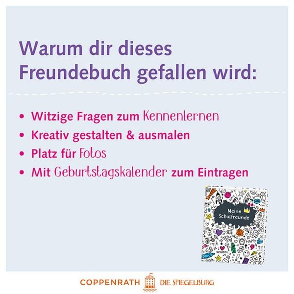 Produktbild: Freundebuch &ndash; Meine Schulfreunde