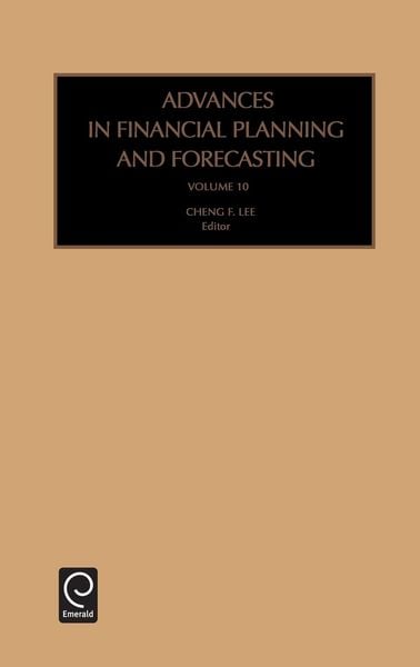 Produktbild: Advances in Financial Planning and Forecasting