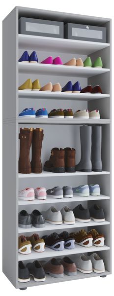 Großer Schuhschrank Schuhregal Lona 9