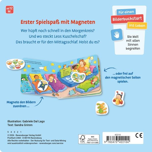 Produktbild: Mein erstes Magnetbuch - Was machen wir in der Kita?