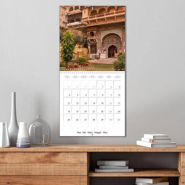 Produktbild: COLOURS OF INDIA (Wall Calendar 2026 12 &times; 12 Inch) CALVENDO 12 Month Wall Calendar