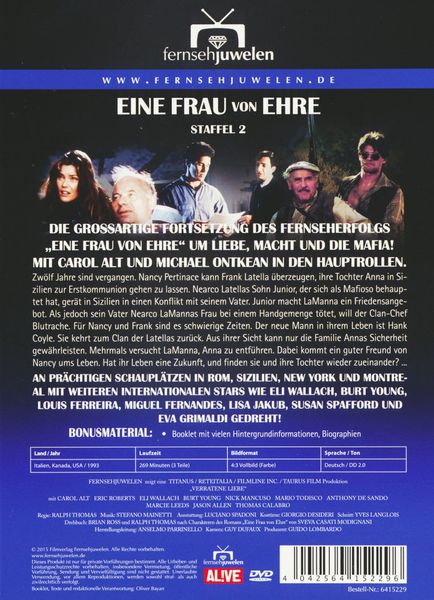 Produktbild: Eine Frau von Ehre - Staffel 2 [2 DVDs]