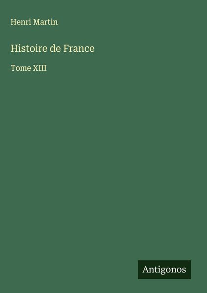 Produktbild: Histoire de France