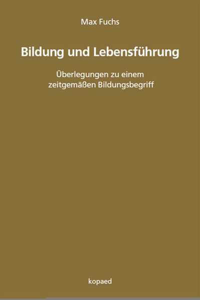 Produktbild: Bildung und Lebensf&uuml;hrung