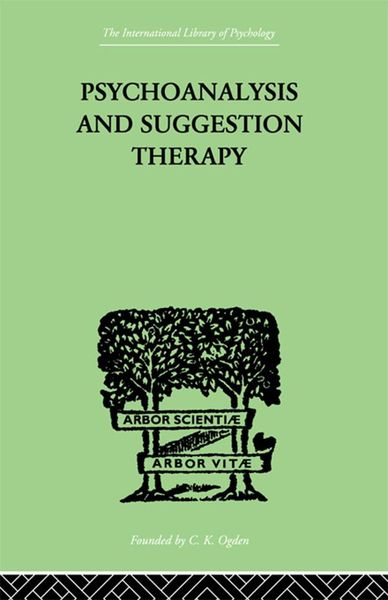 Produktbild: Psychoanalysis And Suggestion Therapy