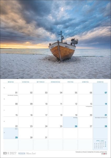 Produktbild: R&uuml;gen &hellip;meine Insel Kalender 2027
