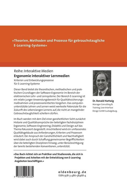 Produktbild: Ergonomie interaktiver Lernmedien