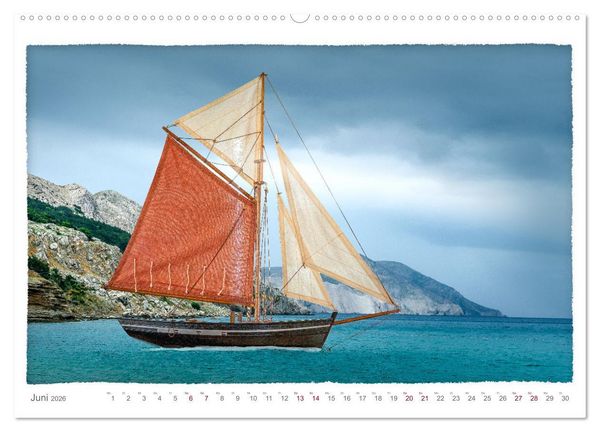 Produktbild: Modellschiffe in Szene gesetzt. (hochwertiger Premium Wandkalender 2026 DIN A2 quer), Kunstdruck in Hochglanz