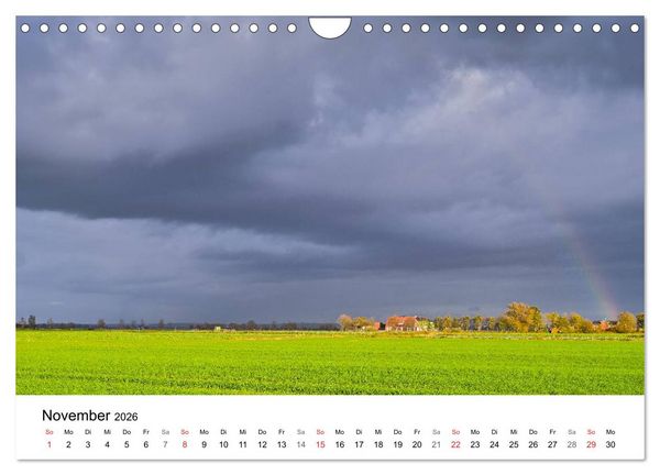Produktbild: Dithmarschen - Der Landkreis (Wandkalender 2026 DIN A4 quer), CALVENDO Monatskalender