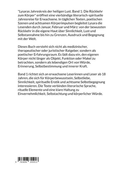 Produktbild: Lysaras Jahreskreis der heiligen Lust Band 1