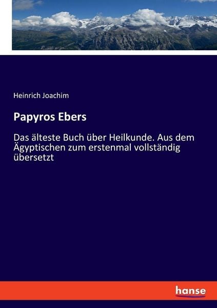 Produktbild: Papyros Ebers
