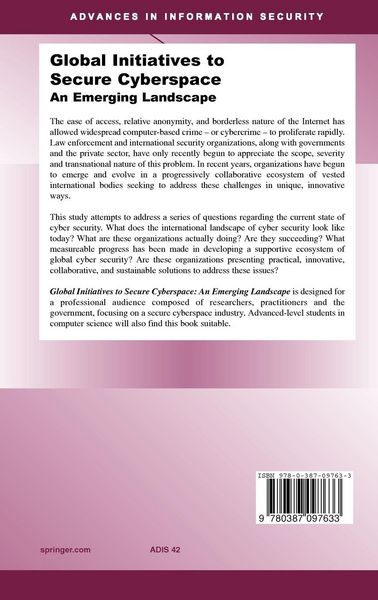 Produktbild: Global Initiatives to Secure Cyberspace