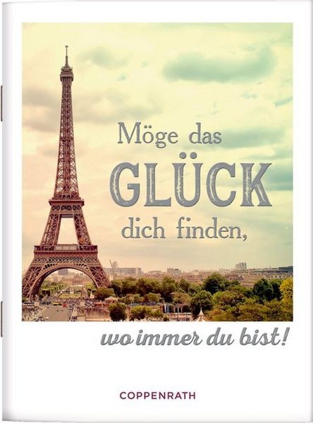 Produktbild: M&ouml;ge das Gl&uuml;ck dich finden, wo immer du bist!