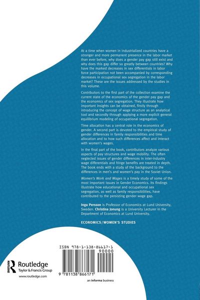 Produktbild: Women's Work and Wages