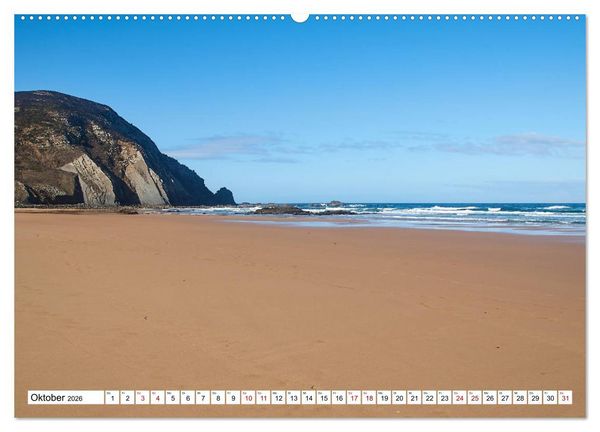Produktbild: Algarve - Die wilde Westk&uuml;ste Costa Vicentina (Wandkalender 2026 DIN A2 quer), CALVENDO Monatskalender