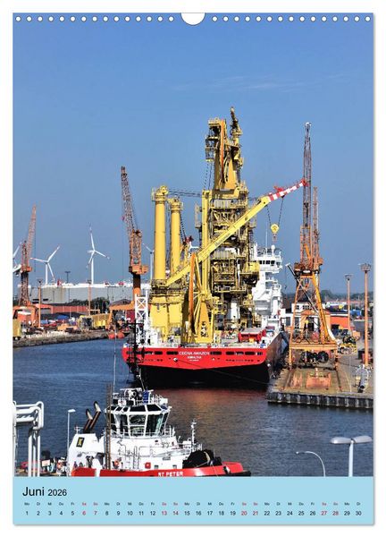 Produktbild: BREMERHAVEN die Seestadt mit maritimen Flair - 2026 (Wandkalender 2026 DIN A3 hoch), CALVENDO Monatskalender