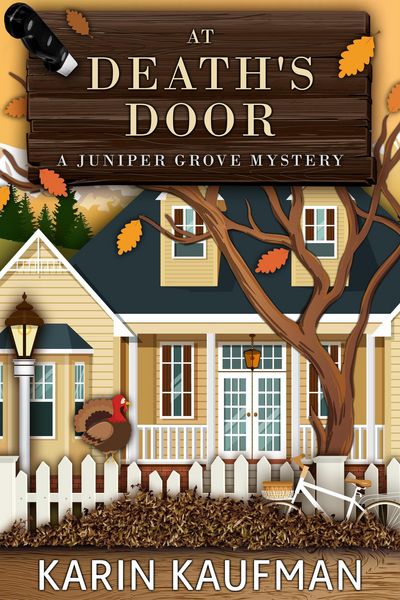 Produktbild: At Death's Door (Juniper Grove Cozy Mystery, #3)