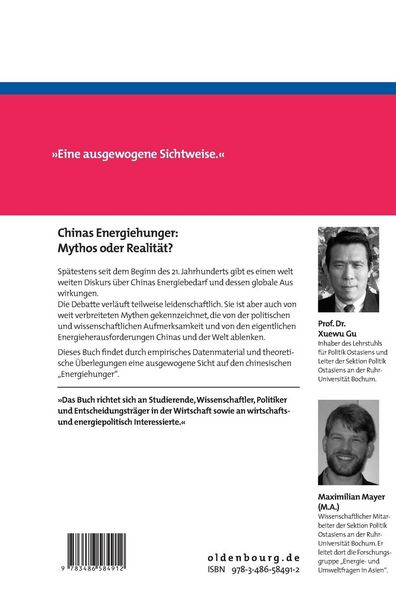Produktbild: Chinas Energiehunger: Mythos oder Realit&auml;t?