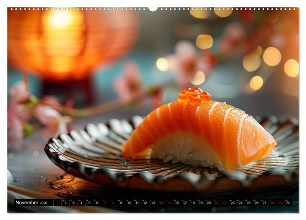 Produktbild: Sushi Zauber (Wandkalender 2026 DIN A2 quer), CALVENDO Monatskalender