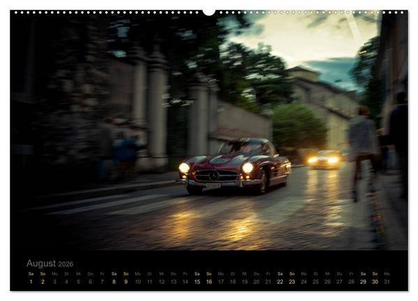 Produktbild: Mercedes Benz 300SL - Racing (Wandkalender 2026 DIN A2 quer), CALVENDO Monatskalender
