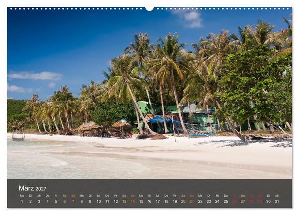 Produktbild: Traumstr&auml;nde in Vietnam (hochwertiger Premium Wandkalender 2027 DIN A2 quer), Kunstdruck in Hochglanz