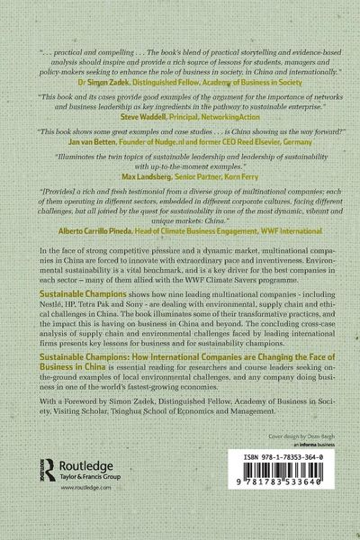 Produktbild: CHINA EDITION - Sustainable Champions