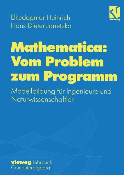 Produktbild: Mathematica: Vom Problem zum Programm