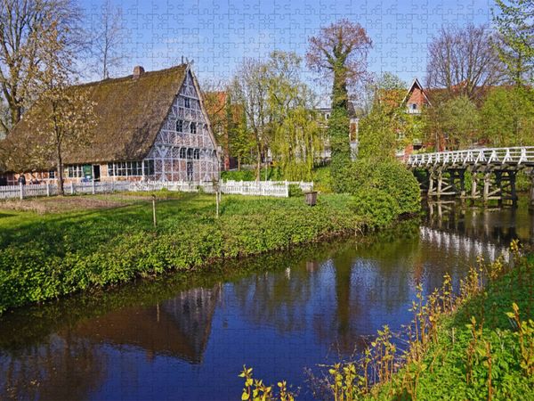 Produktbild: CALVENDO Puzzle Heimatmuseum in Stade | 1000 Teile Lege-Gr&ouml;&szlig;e 64x48cm Foto-Puzzle f&uuml;r gl&uuml;ckliche Stunden