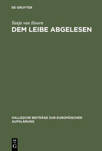 Produktbild: Dem Leibe abgelesen