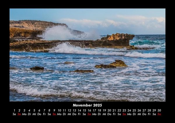 Produktbild: Die sch&ouml;nsten Meereslandschaften 2025 Fotokalender DIN A3