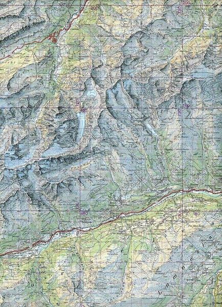 Produktbild: Landeskarte der Schweiz 38 Panixerpass