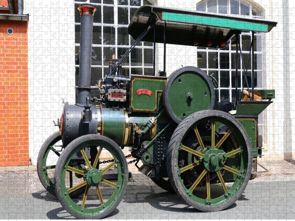 Produktbild: CALVENDO Puzzle Dampftraktor Lena von Wallis u. Steevens, Hampshire, GB, Fabriknummer 2811, Baujahr 1905, Gewicht 3 t. | 1000 Teile Lege-Gr&ouml;&szlig;e 64x48cm