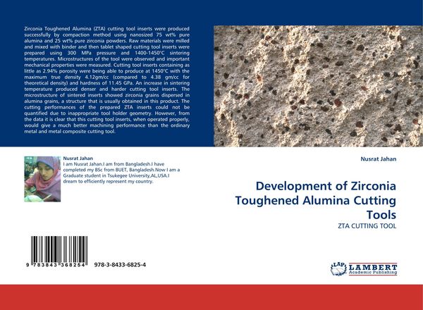 Produktbild: Development of Zirconia Toughened Alumina Cutting Tools