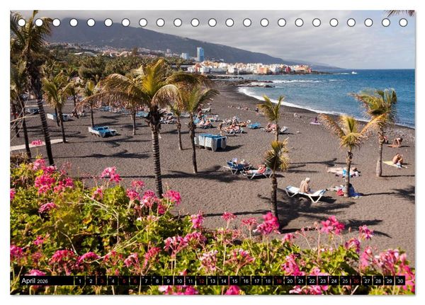 Produktbild: Kanarische Inseln - Teneriffa (Tischkalender 2026 DIN A5 quer), CALVENDO Monatskalender